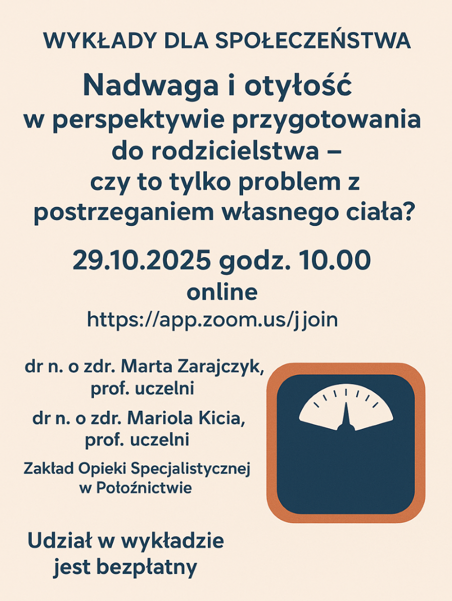 grafika promująca wykłady 28.10.2025